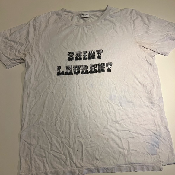 Saint Laurent T Shirt size medium, and in good condition. - Picture 2 of 4